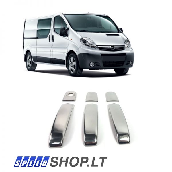 Primastar Vivaro Trafic chromuotos rankenėlės